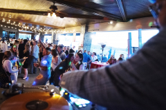 Supporters fill the bar and patio at Prime at Saratoga National Golf Course for Shaken & Stirred, a fundraised for UPH May 16, 2019.
