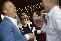 Supporters fill the bar and patio at Prime at Saratoga National Golf Course for Shaken & Stirred, a fundraised for UPH May 16, 2019.
